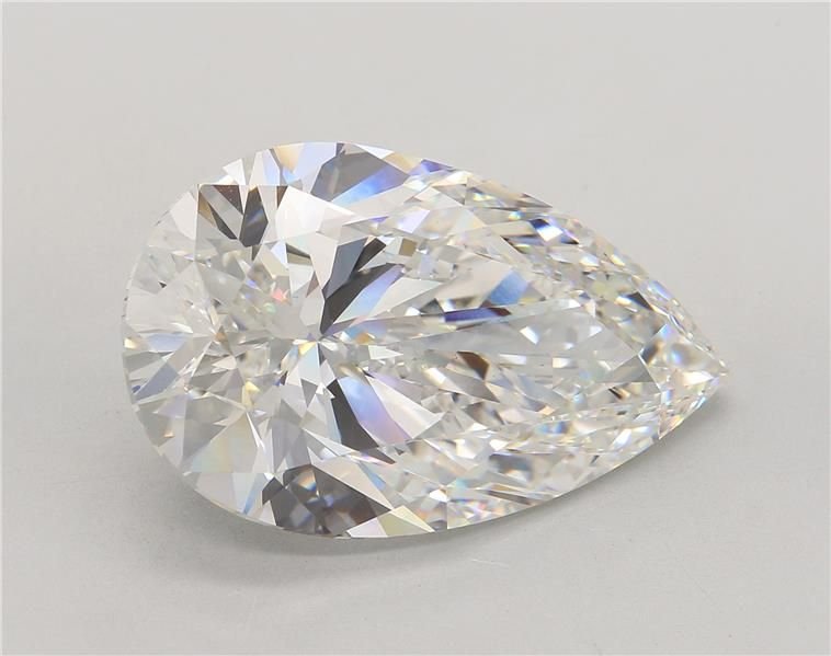 20.31ct F VS1 Rare Carat Ideal Cut Pear Lab Grown Diamond
