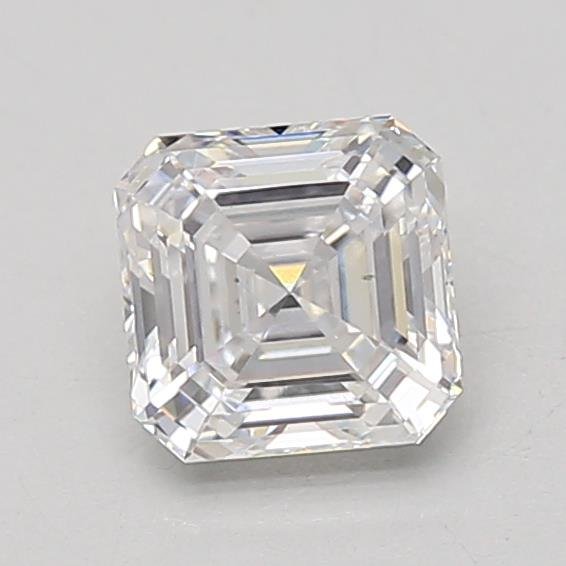 1.08ct D VS2 Rare Carat Ideal Cut Asscher Lab Grown Diamond