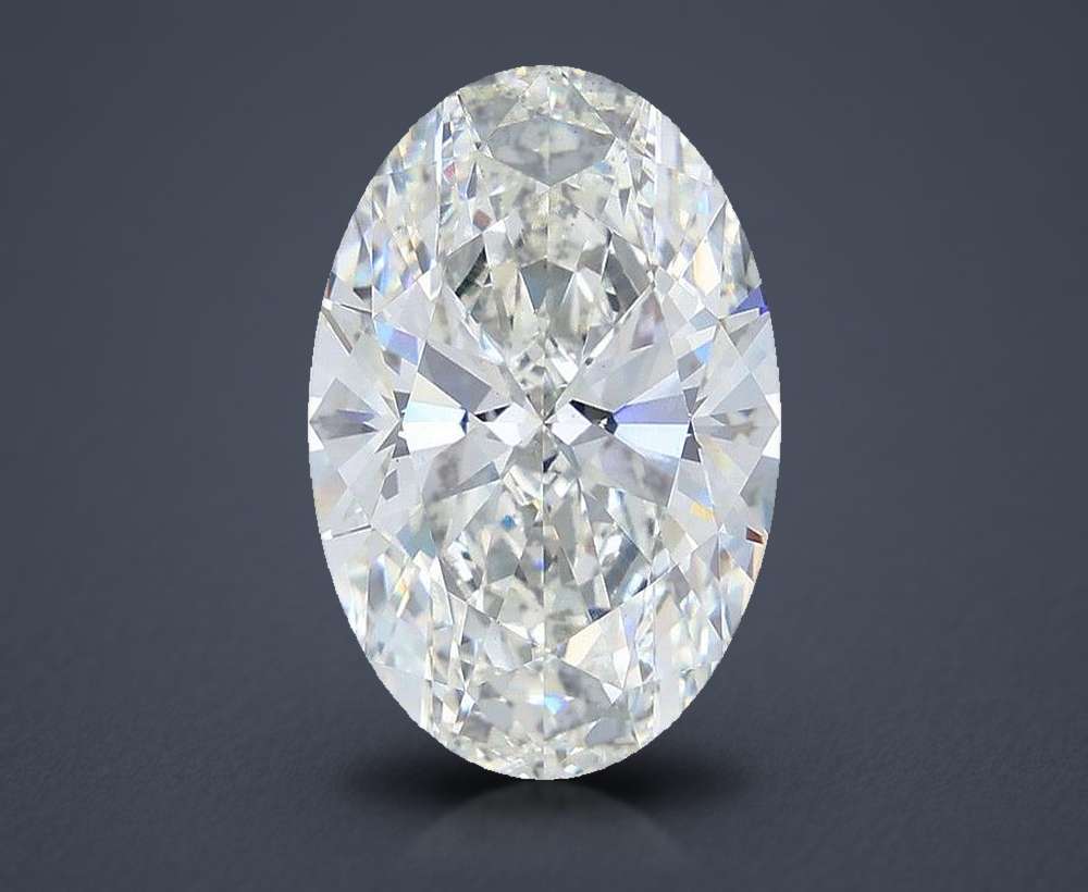 8.02 Carat Oval Lab Diamond