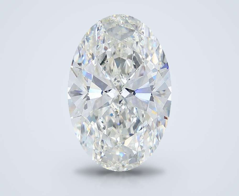 8.02 Carat Oval Lab Diamond