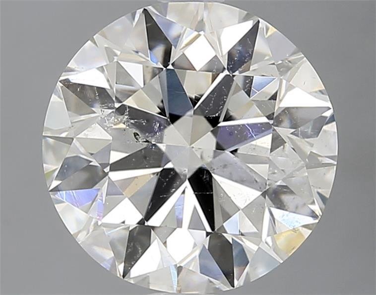 2.50ct I SI2 Rare Carat Ideal Cut Round Diamond