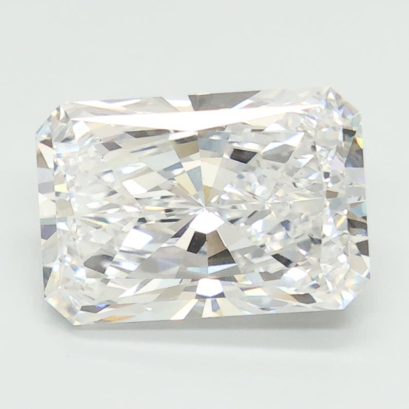 3.08ct D VS1 Rare Carat Ideal Cut Radiant Lab Grown Diamond