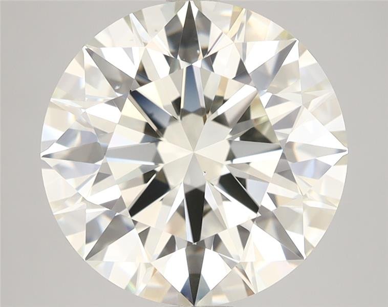 5.06ct J VS1 Rare Carat Ideal Cut Round Diamond