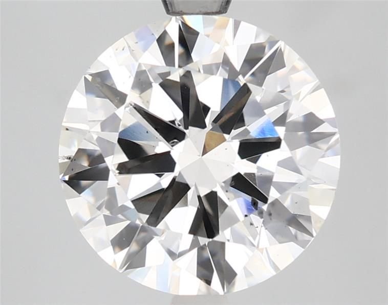 3.73ct G SI1 Excellent Cut Round Lab Grown Diamond