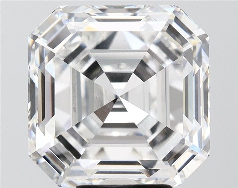 8.28ct D VS2 Very Good Cut Asscher Lab Grown Diamond