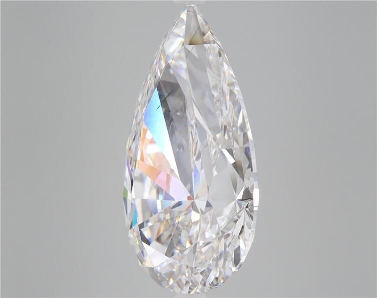 11.60ct F SI1 Rare Carat Ideal Cut Pear Lab Grown Diamond