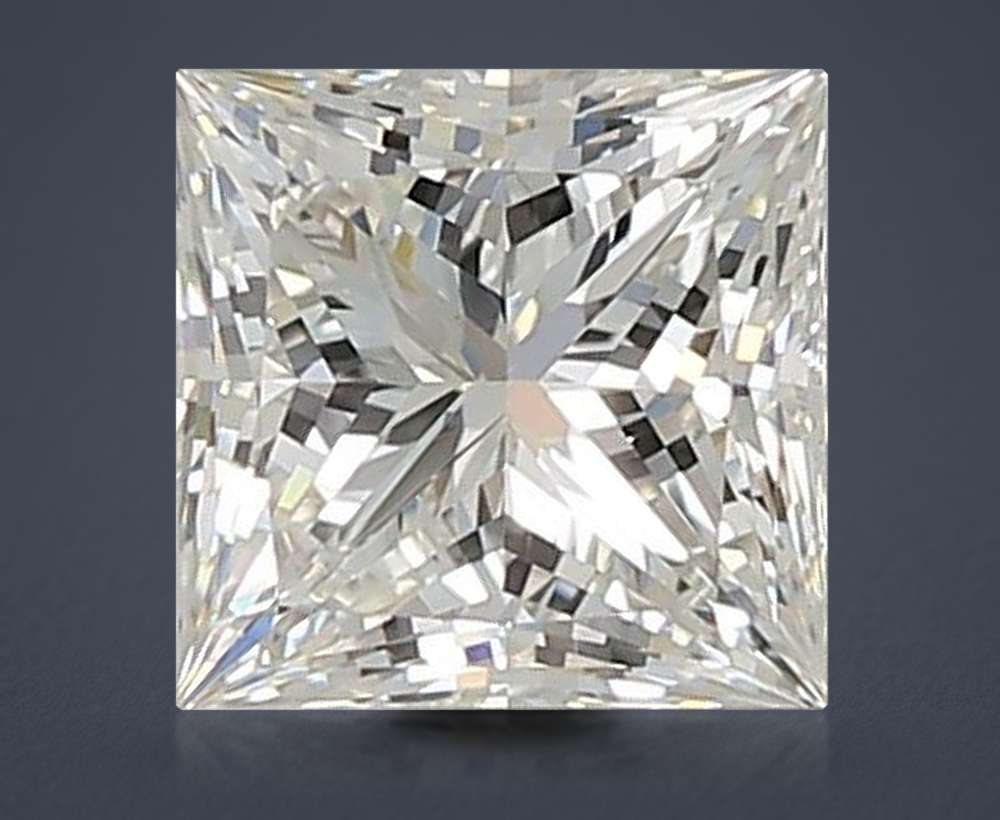 1.50 Carat Princess Lab Diamond