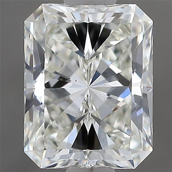 1.01ct J SI1 Rare Carat Ideal Cut Radiant Diamond