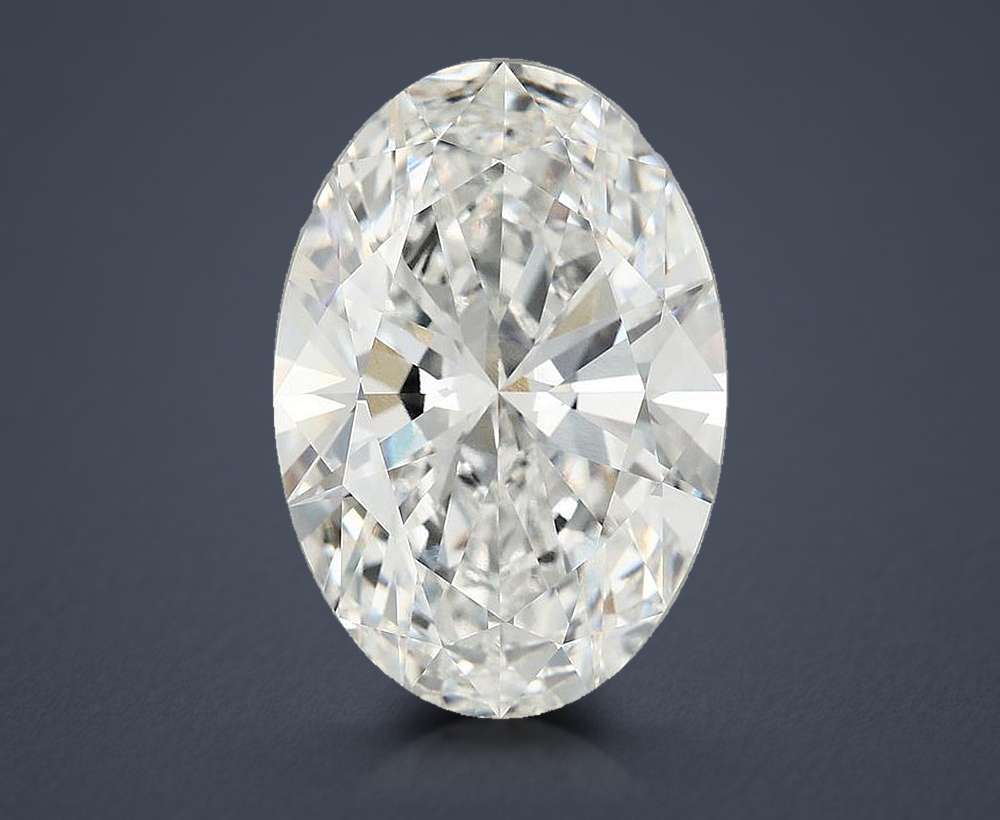 9.61 Carat Oval Lab Diamond