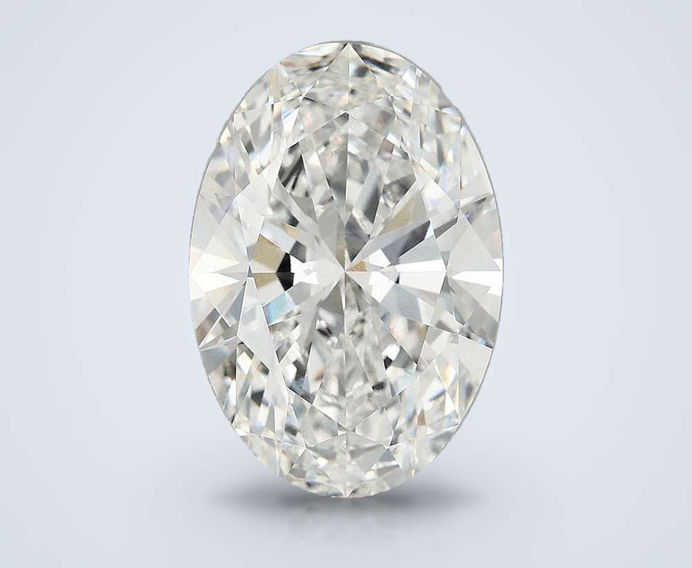 9.61 Carat Oval Lab Diamond