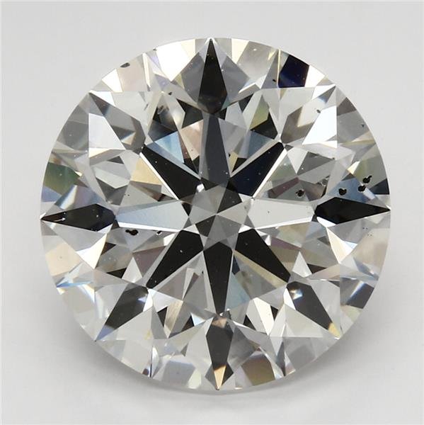 7.39ct G SI1 Rare Carat Ideal Cut Round Lab Grown Diamond