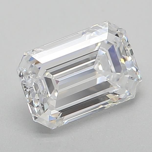 0.74ct D IF Excellent Cut Emerald Lab Grown Diamond