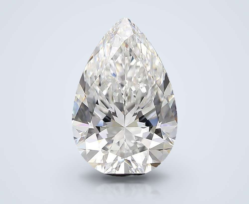 5.01 Carat Pear Natural Diamond