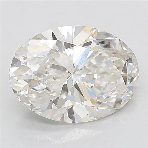 3.01ct I VS1 Rare Carat Ideal Cut Oval Lab Grown Diamond