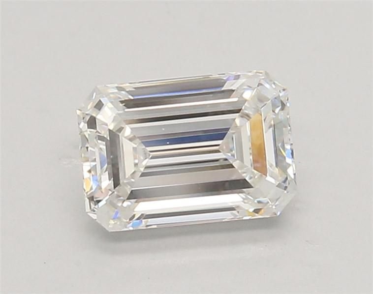 1.33ct F VVS2 Rare Carat Ideal Cut Emerald Lab Grown Diamond