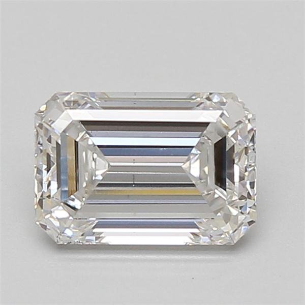 1.77ct F VS2 Rare Carat Ideal Cut Emerald Lab Grown Diamond