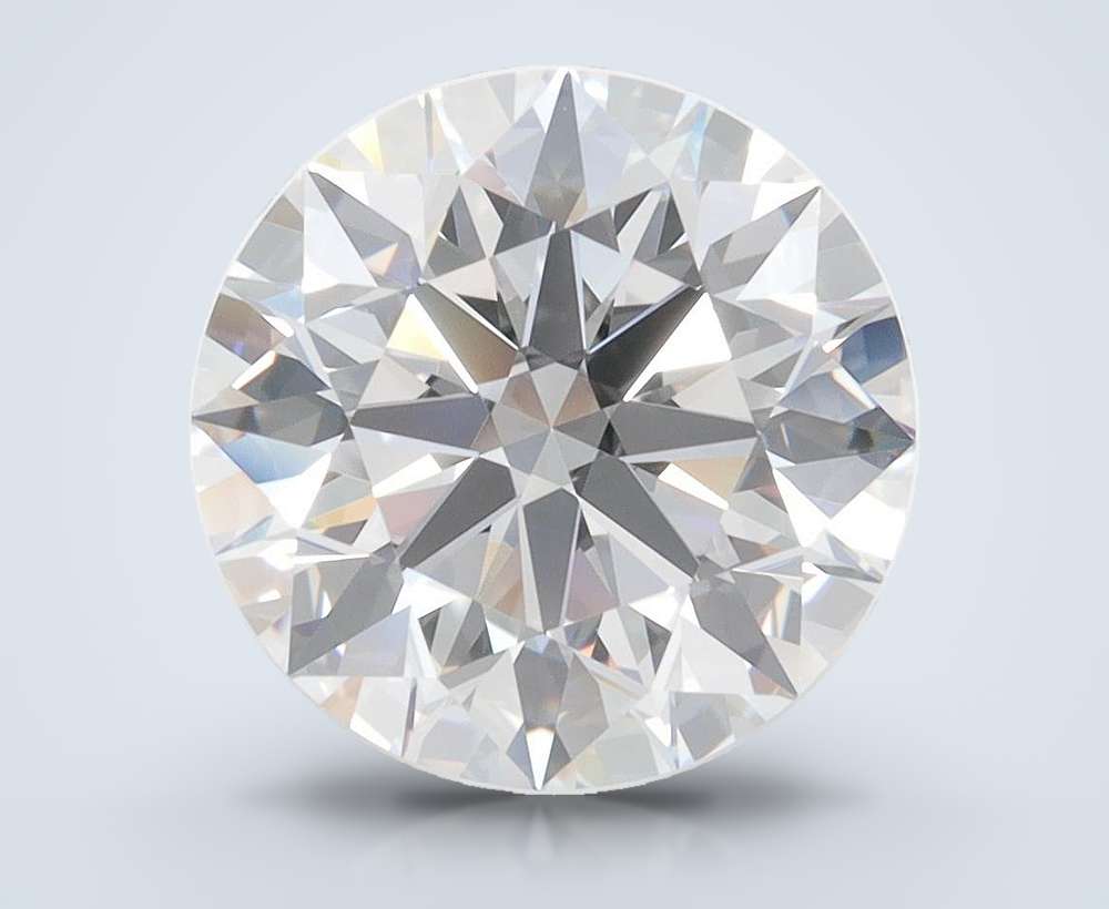 4.28 Carat Round Lab Diamond