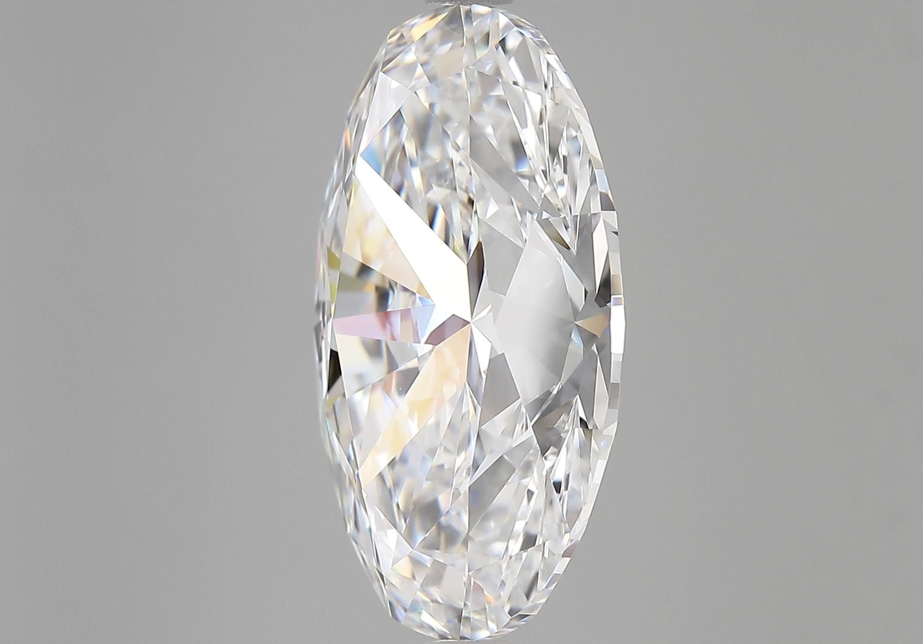 12.10ct D IF Very Good Cut Oval Diamond