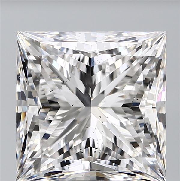 8.00ct G SI1 Rare Carat Ideal Cut Princess Lab Grown Diamond