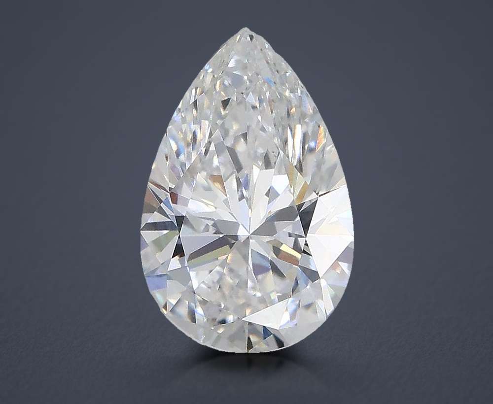 1.58 Carat Pear Lab Diamond