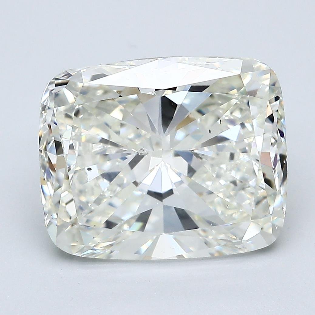 6.20ct K SI1 Very Good Cut Cushion Diamond