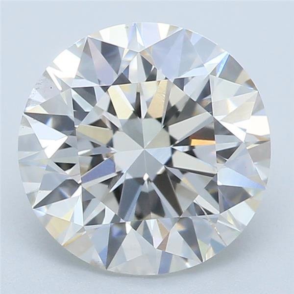 1.69ct I SI1 Rare Carat Ideal Cut Round Lab Grown Diamond