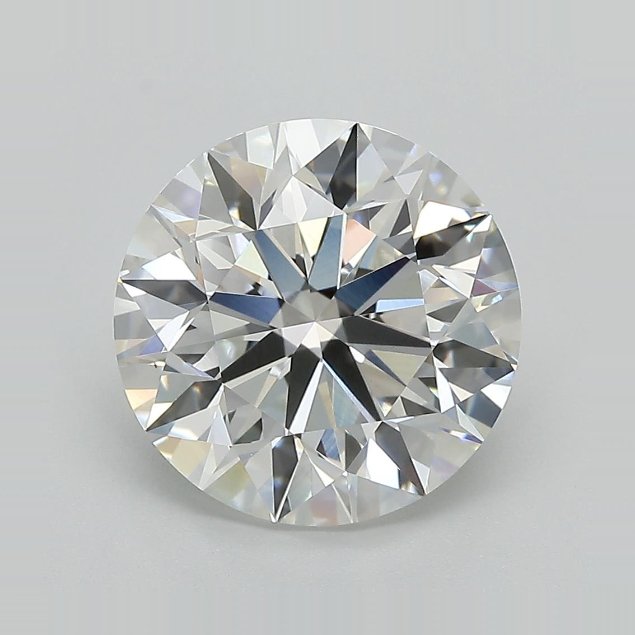 4.16ct F VS1 Excellent Cut Round Lab Grown Diamond