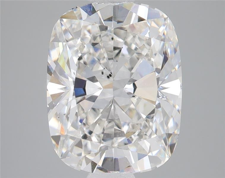 4.04ct G SI1 Rare Carat Ideal Cut Cushion Lab Grown Diamond