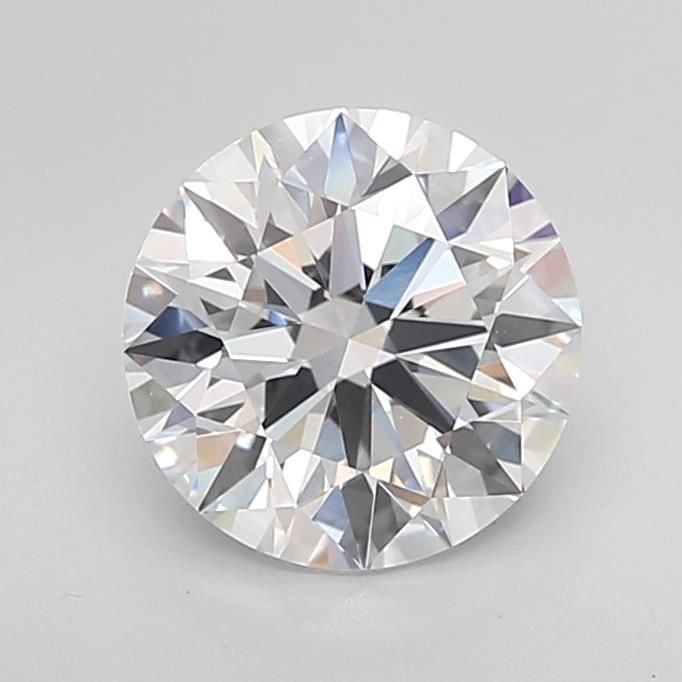 2.95ct D VVS2 Rare Carat Ideal Cut Round Lab Grown Diamond