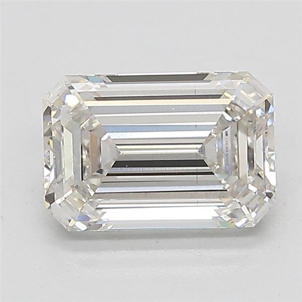 1.60ct H VS1 Rare Carat Ideal Cut Emerald Lab Grown Diamond