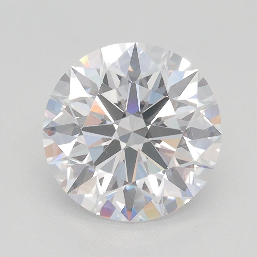 2.09ct D VVS1 Rare Carat Ideal Cut Round Lab Grown Diamond