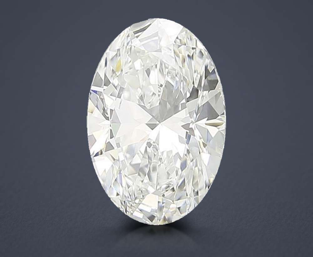 2.57 Carat Oval Lab Diamond