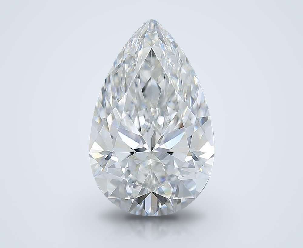 5.06 Carat Pear Natural Diamond