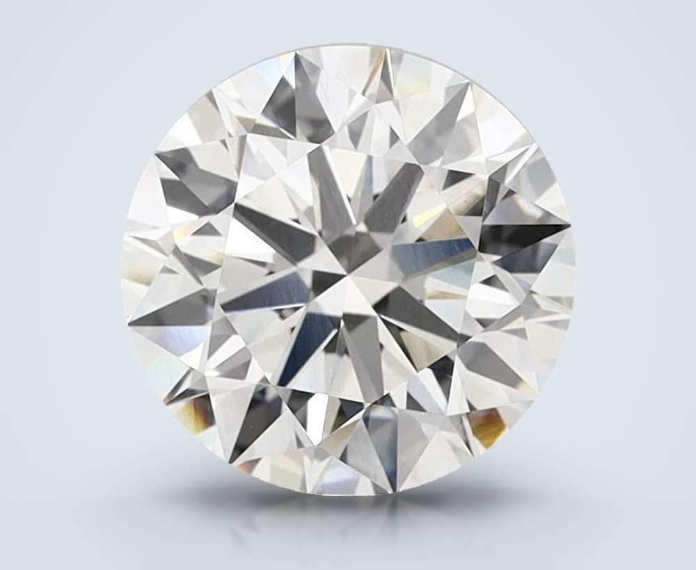 2.74 Carat Round Lab Diamond