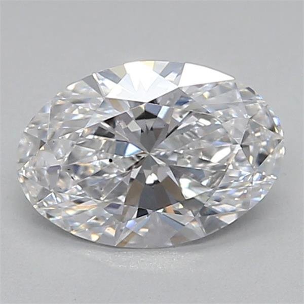 0.82ct D VS2 Rare Carat Ideal Cut Oval Lab Grown Diamond