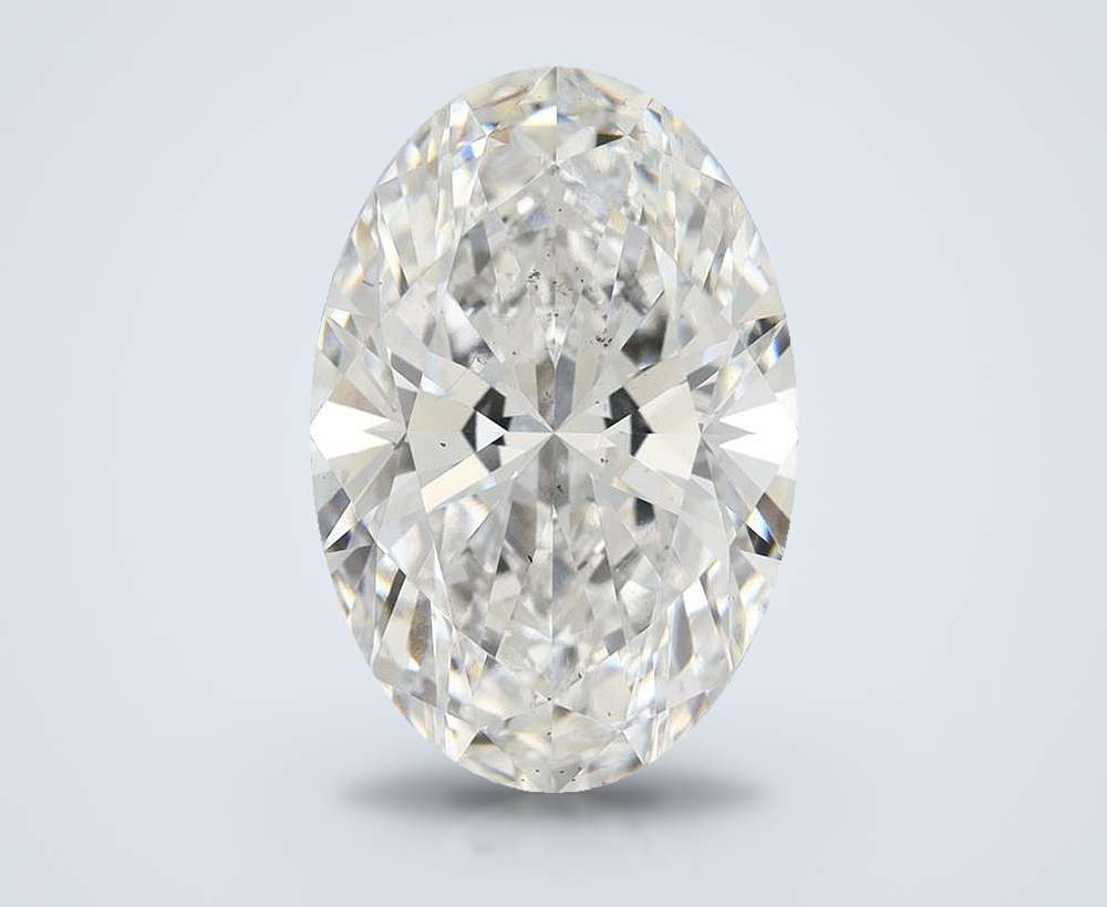 8.05 Carat Oval Lab Diamond