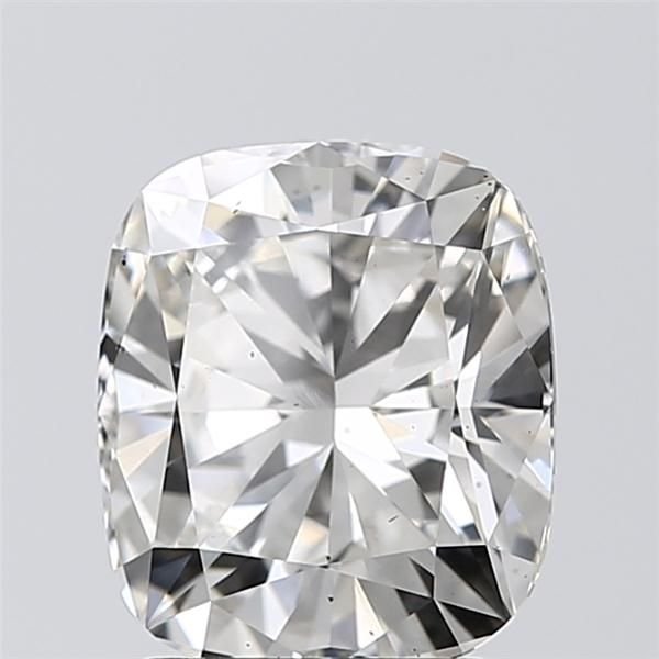 2.23ct H SI1 Rare Carat Ideal Cut Cushion Lab Grown Diamond