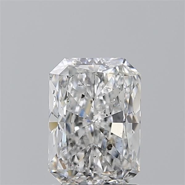 2.06ct E SI2 Rare Carat Ideal Cut Radiant Diamond