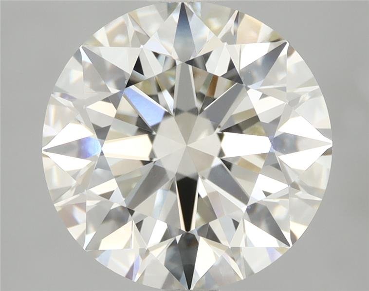 3.72ct J SI1 Rare Carat Ideal Cut Round Diamond