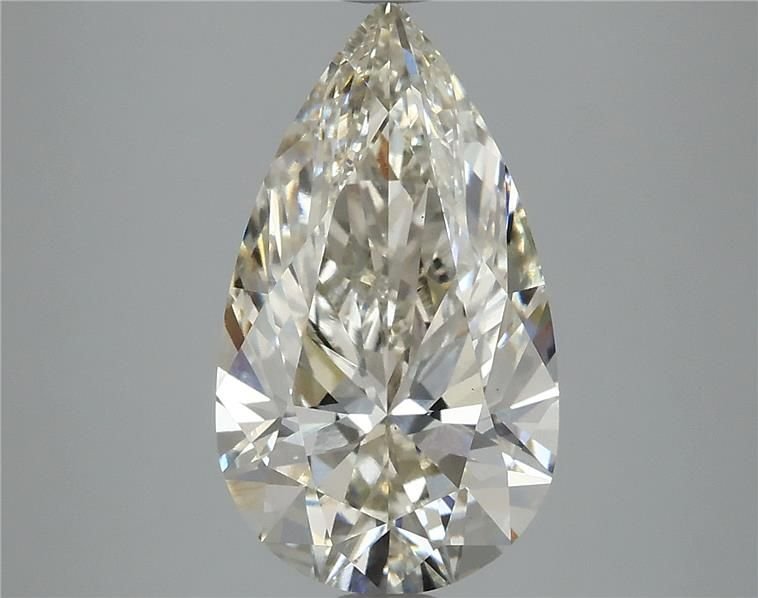 4.02ct I VS1 Rare Carat Ideal Cut Pear Lab Grown Diamond