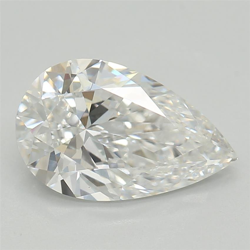 1.07ct E VS1 Rare Carat Ideal Cut Pear Lab Grown Diamond