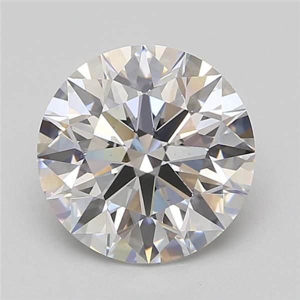 4.56ct F VS2 Rare Carat Ideal Cut Round Lab Grown Diamond