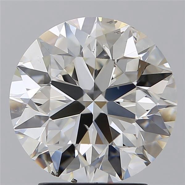 3.02ct I SI2 Excellent Cut Round Diamond