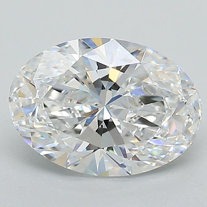 1.53ct D VVS2 Rare Carat Ideal Cut Oval Lab Grown Diamond