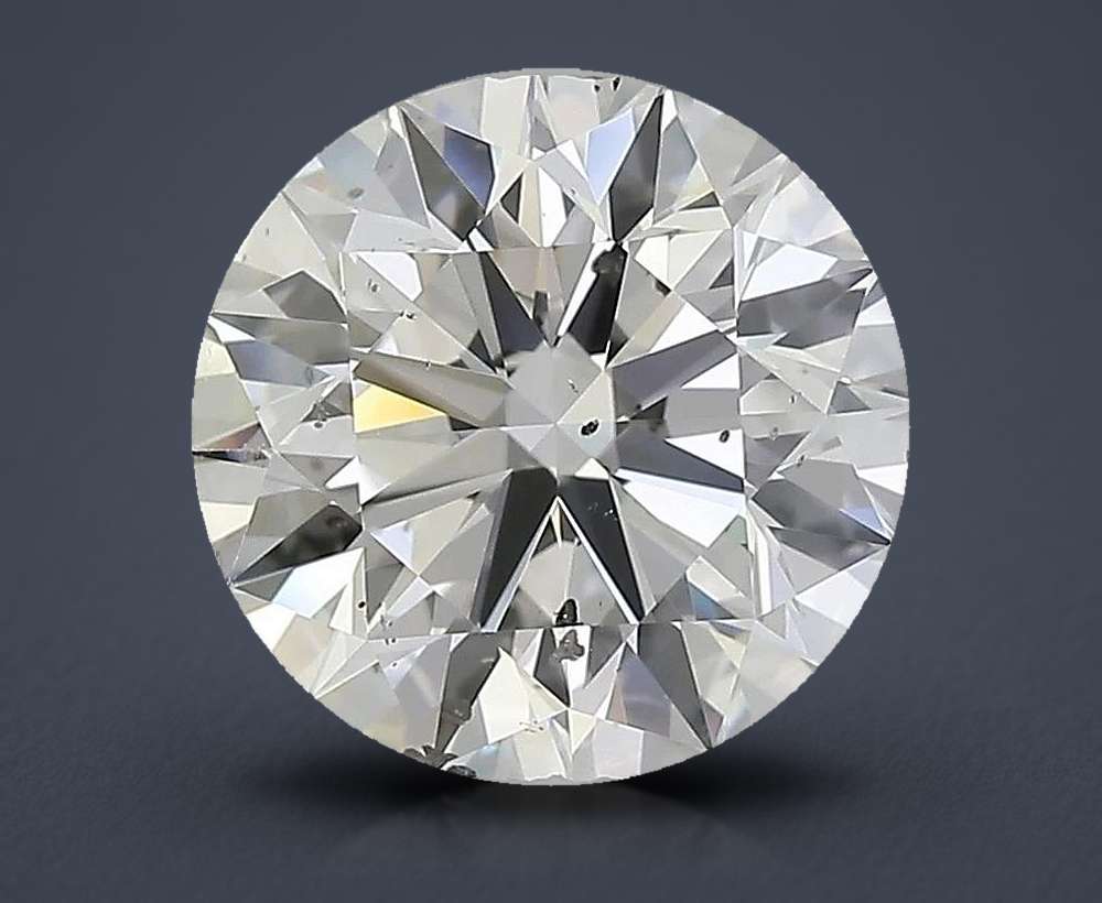 3.04 Carat Round Natural Diamond