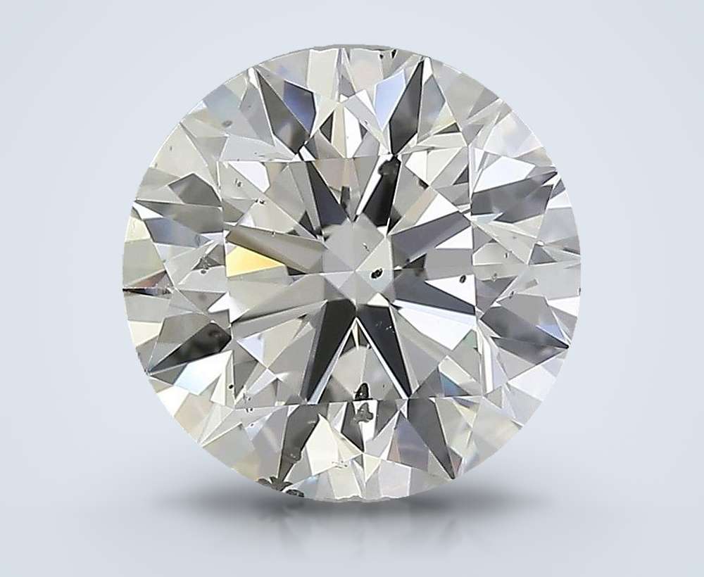 3.04 Carat Round Natural Diamond