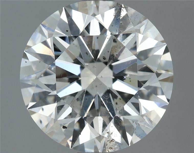 2.09ct I SI2 Rare Carat Ideal Cut Round Diamond