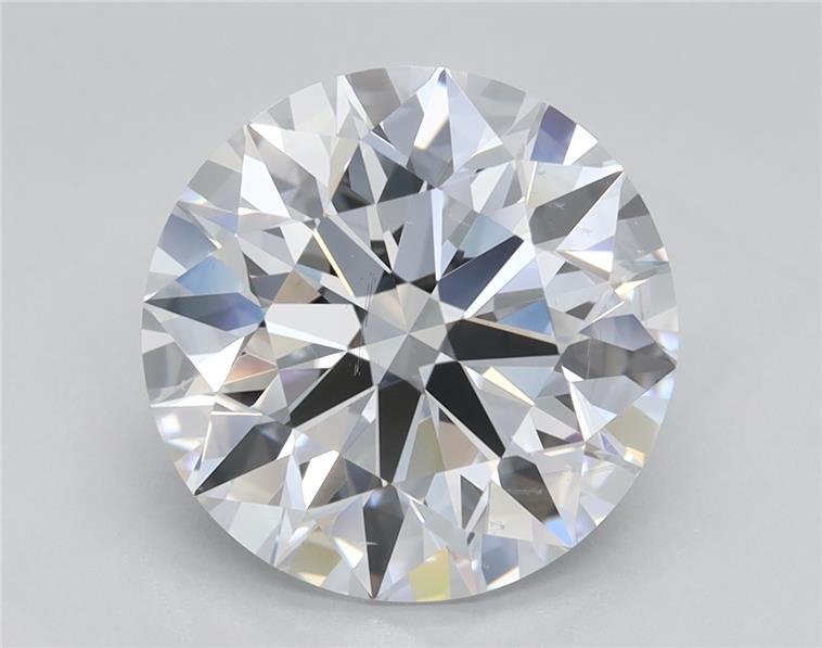 3.58ct D SI1 Rare Carat Ideal Cut Round Lab Grown Diamond