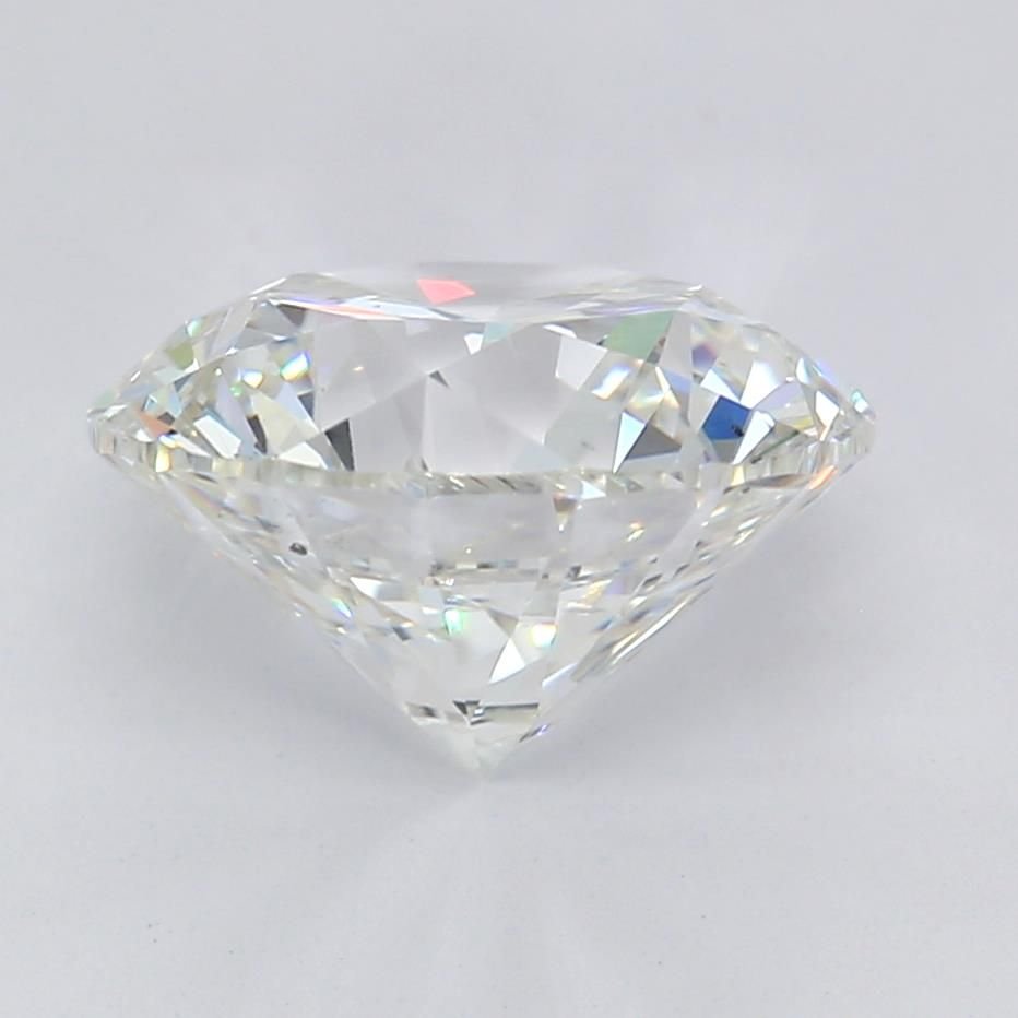 3.01ct G SI2 Rare Carat Ideal Cut Round Diamond