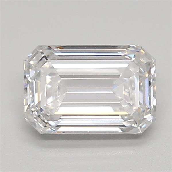 0.97ct D VVS1 Rare Carat Ideal Cut Emerald Lab Grown Diamond